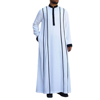 White European and American Four Seasons Universal Color Matching Muslim Robe - Elegant and Versatile Robe for All Occasions - iztia