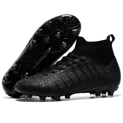 Football Men's High-top Foot Sock Training Shoes - iztia