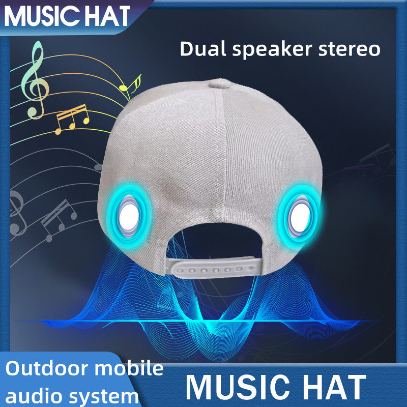 Bluetooth Music Hat: Tennis Music Listening - iztia