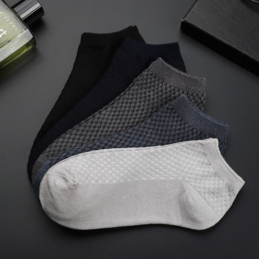 Men's Ankle Socks Short Tube Shallow Mouth Invisible - iztia