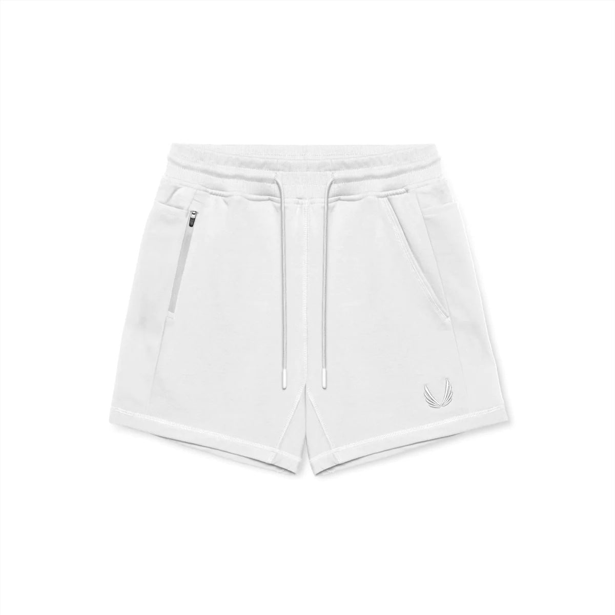 Sports And Fitness Training Cotton Embroidered Shorts - iztia