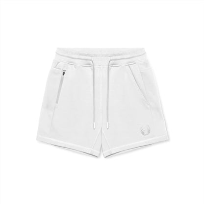 Sports And Fitness Training Cotton Embroidered Shorts - iztia