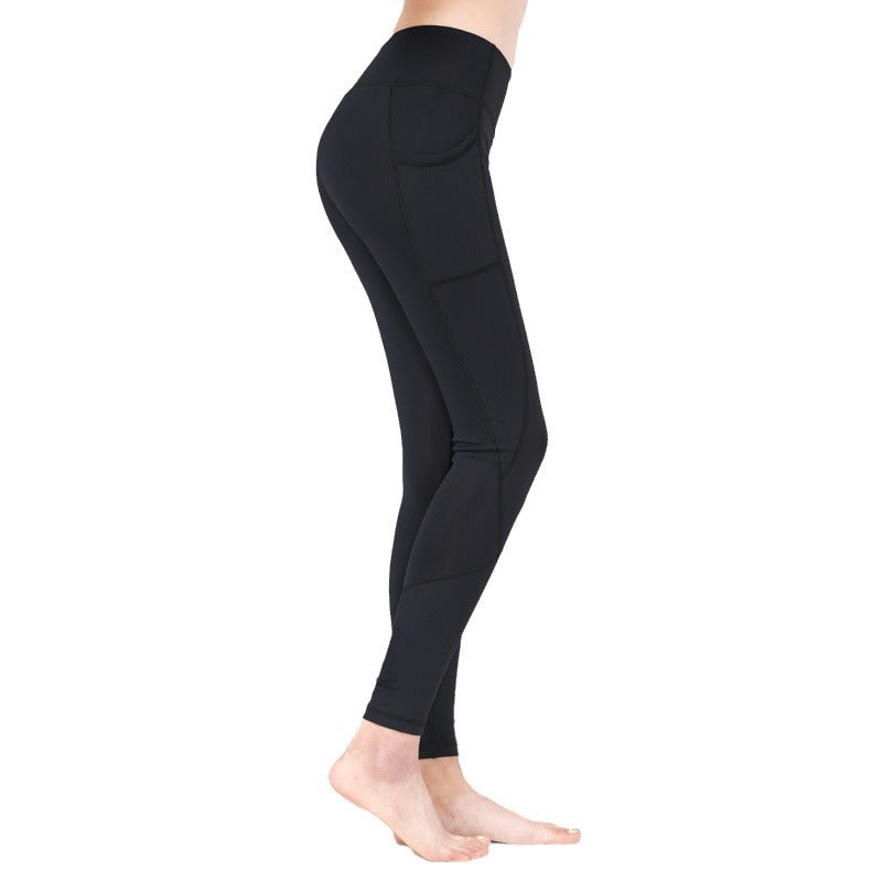 Pocket Ankle-length Pants Running Fitness Sports Yoga Pants - iztia