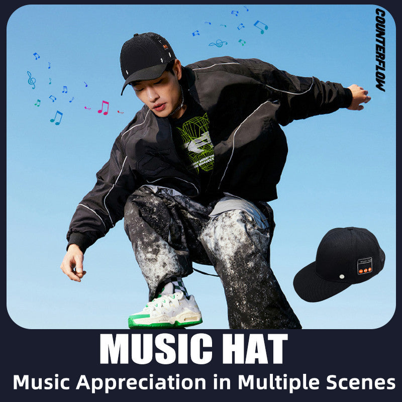 Bluetooth Music Hat: Tennis Music Listening - iztia