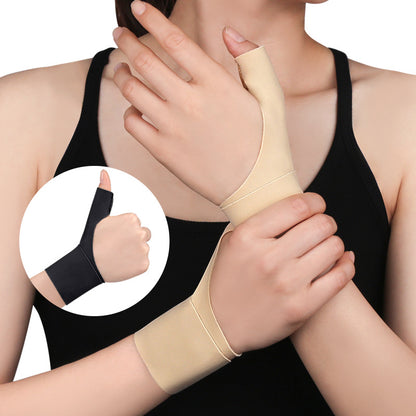 Tendon Sheath Hand Mother Hand Wrist Protector Breathable Adjustable Thumb Fixed Support - iztia