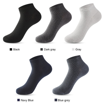 Men's Ankle Socks Short Tube Shallow Mouth Invisible - iztia