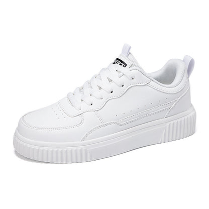 Breathable Versatile White Shoes Korean Style For Students - iztia