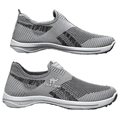 Versatile Casual Daddy's Shoes Men's Sports Lightweight Hiking Shoes Mesh - iztia