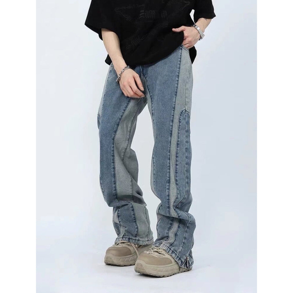 Men's Jeans Men's Slightly Loose - iztia