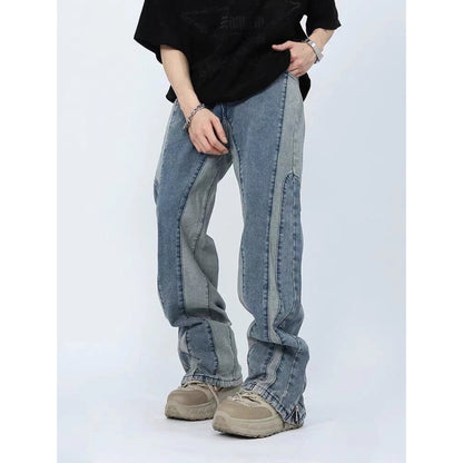 Men's Jeans Men's Slightly Loose - iztia