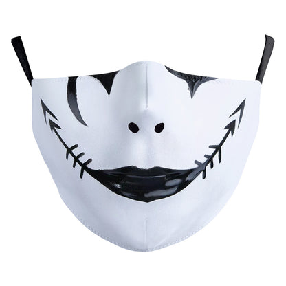 Digital Printing Halloween Clown Funny Double Outdoor Dust Mask - iztia