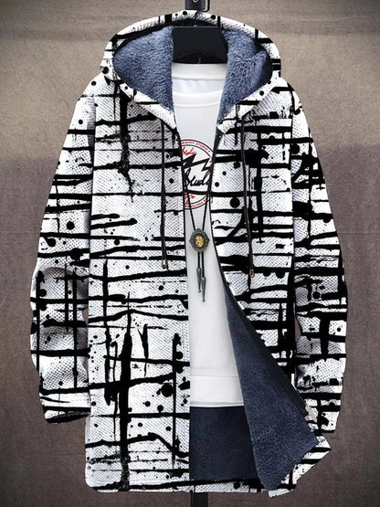 Men's Digital Printed Stand Collar Jacket - iztia