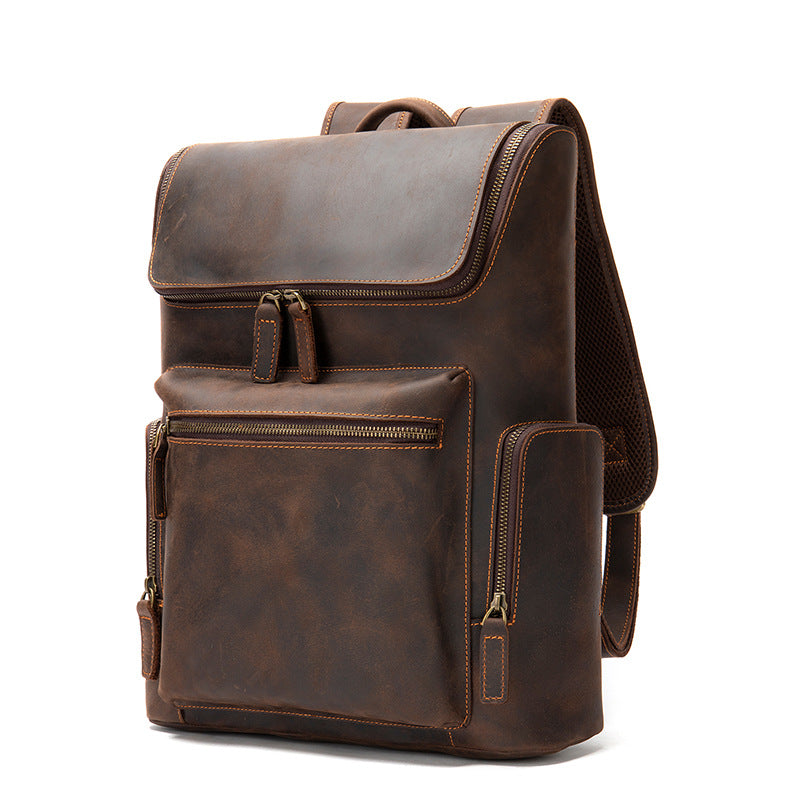 Vintage Backpack Men's Outdoor Leisure Travel - iztia