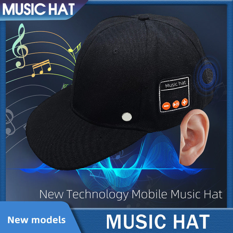 Bluetooth Music Hat: Tennis Music Listening - iztia