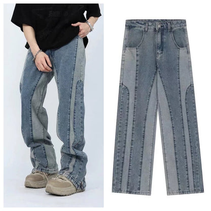 Men's Jeans Men's Slightly Loose - iztia