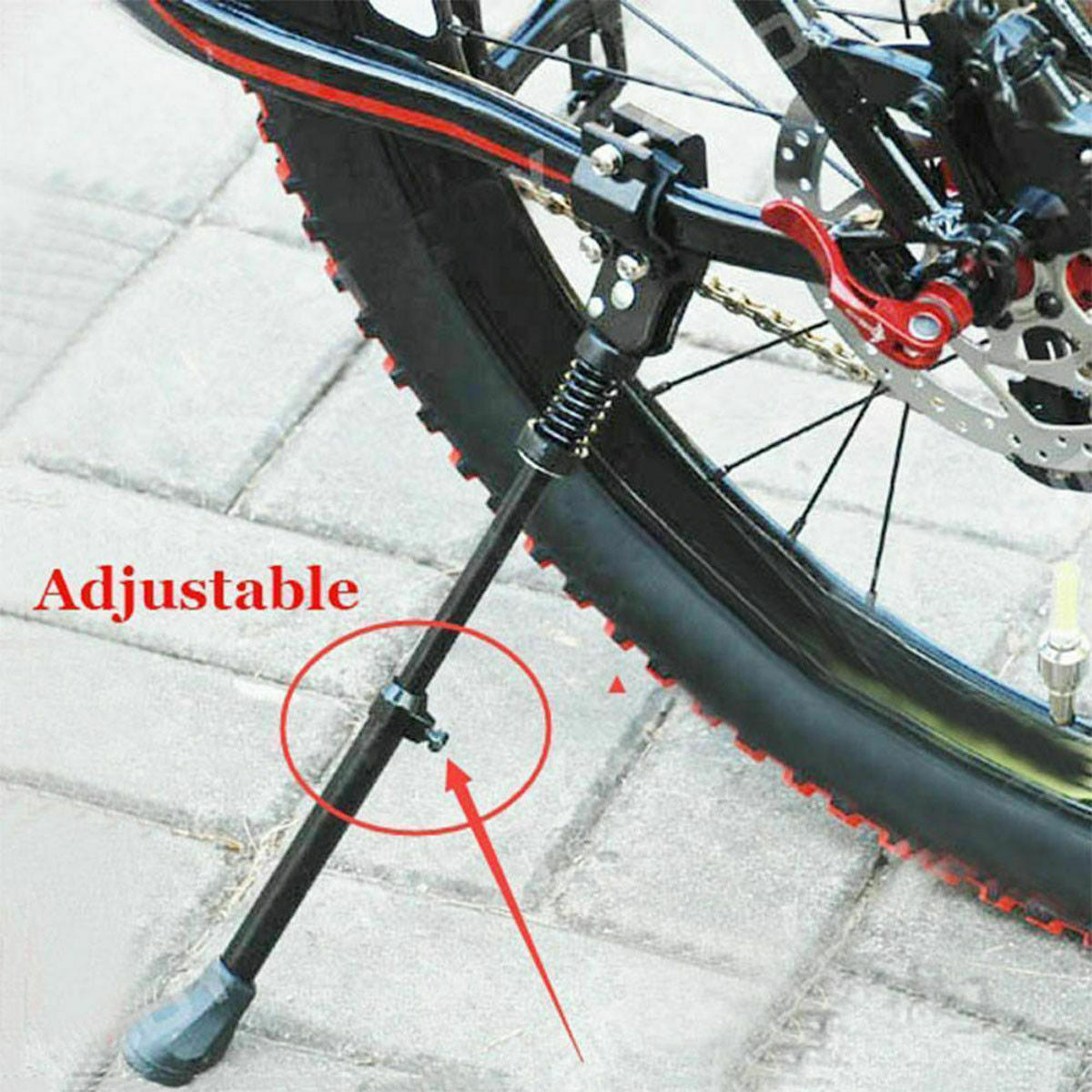 New Adjustable Bicycle Kickstand Mountain Bike - iztia