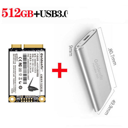 Solid State Drive Brand New 512GB Desktop Notebook Computer Universal Mini SATA Genuine SSD - iztia