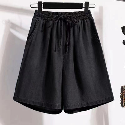 Lyocell Denim Shorts For Women Summer New - iztia