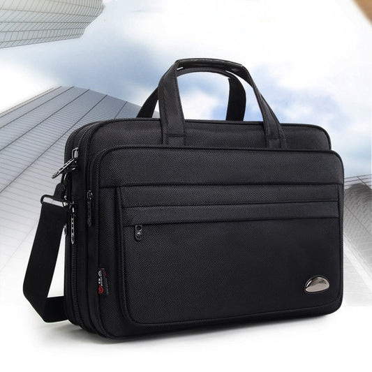 Men's Waterproof Oxford Large Capacity Briefcase - iztia