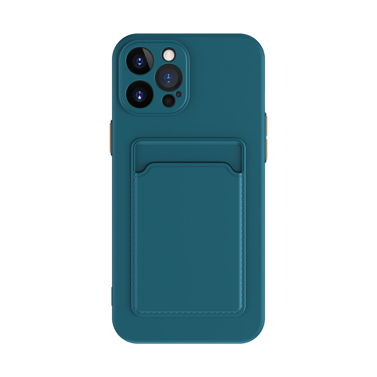 Simple Pure Color Liquid Silicone Phone Case - iztia