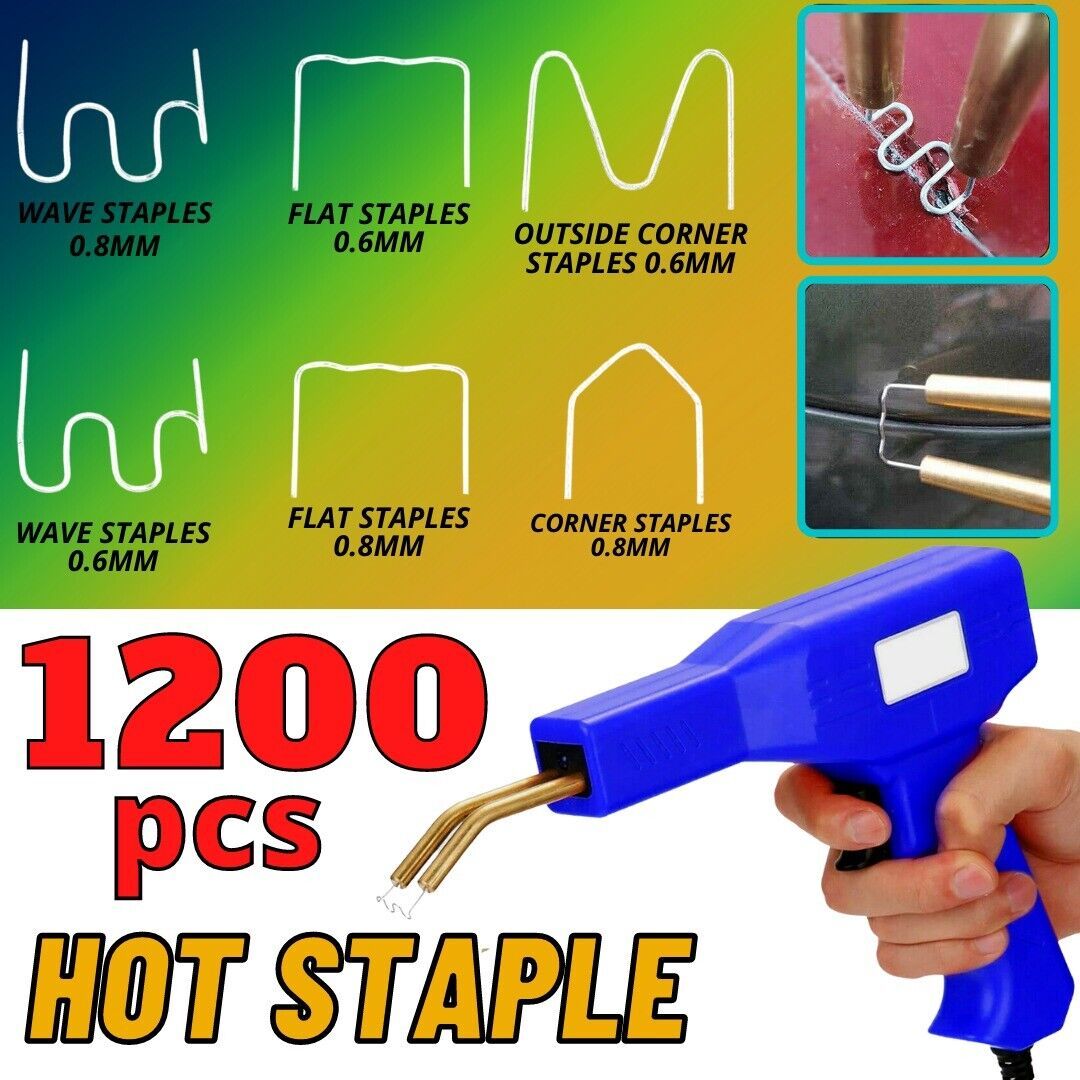 Staple LOT For Car Bumpers Plastic Repair Machine Welding Hot Stapler Wire Rods - iztia