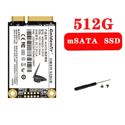 Solid State Drive Brand New 512GB Desktop Notebook Computer Universal Mini SATA Genuine SSD - iztia