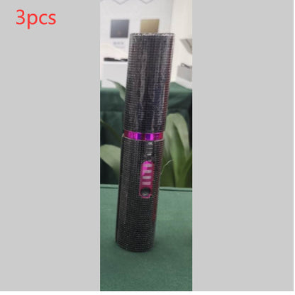 2-In-1 Electric USB Hair Straightening Brush Straightener Brush Multifunctional Comb Straightening Styler Hair Curler - iztia