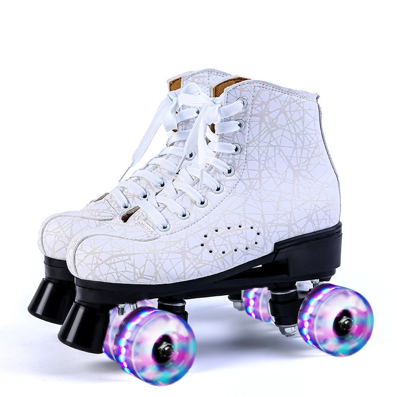 Roller Skates For Beginners Outdoor Flash Roller Skating - iztia