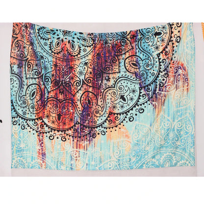 Sevenstars Bohemian Mandala Tapestry Hippie Floral Tapestry Sketched Flower Tapestry Art Print Tapestry For Room - iztia