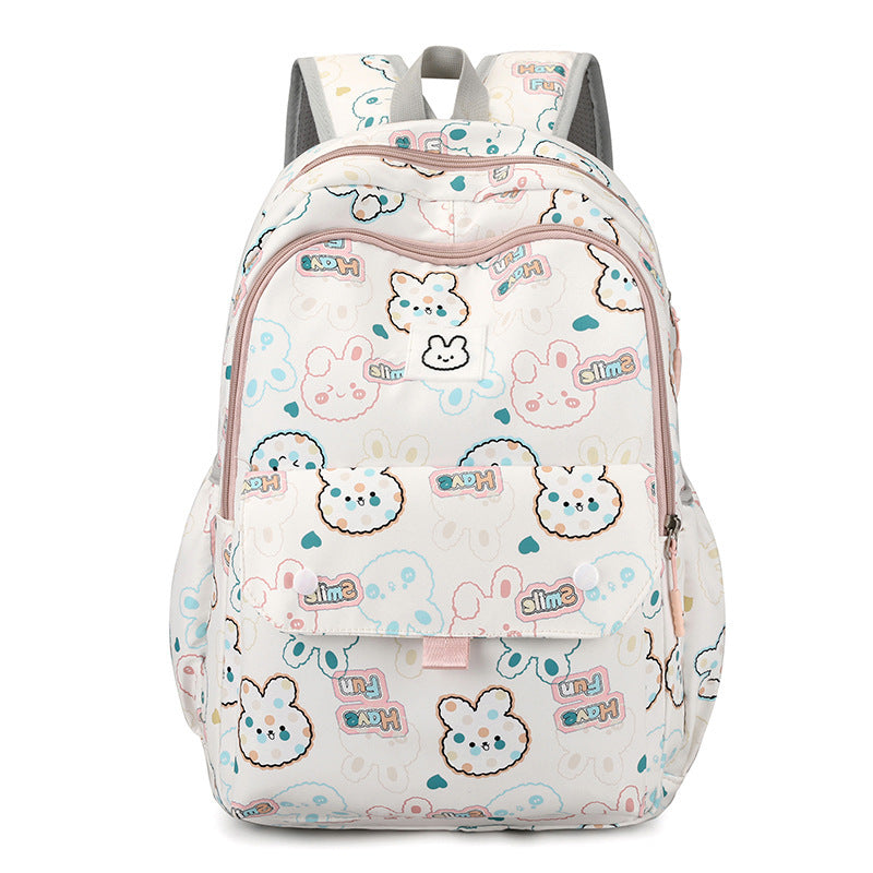 Cute Girls' Lightweight Multi-layer Primary School Student Large Capacity Schoolbags - iztia