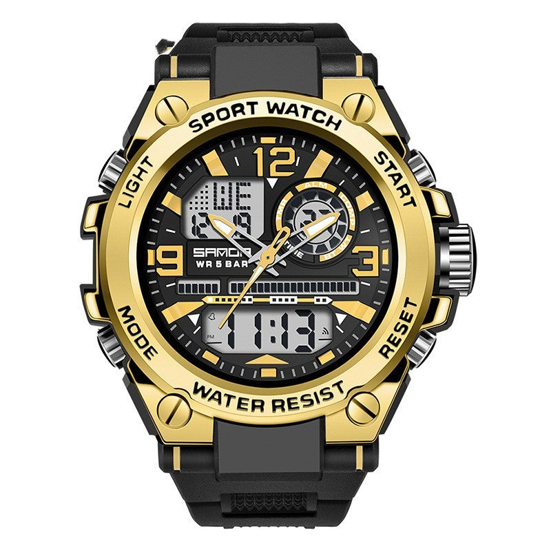 Trendy Multifunctional Digital Waterproof Electronic Watch - iztia