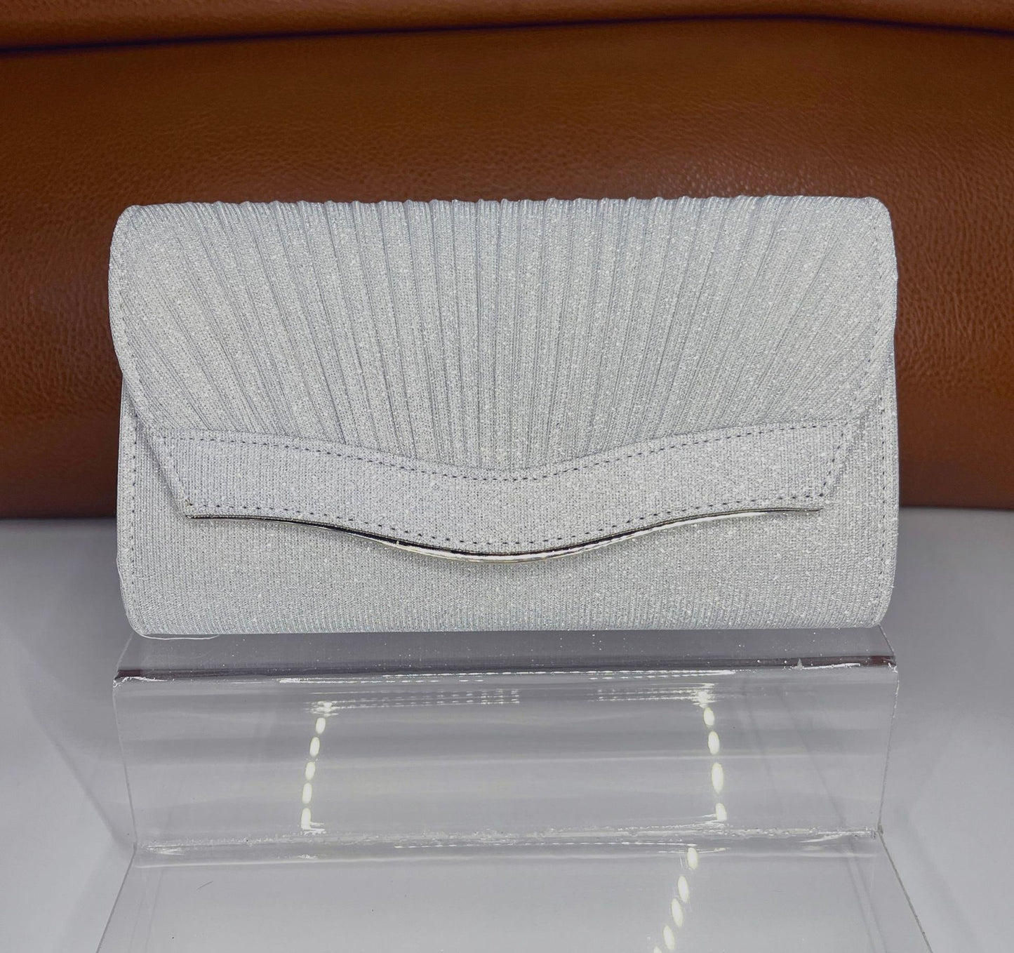 Dinner Clutch Flip Solid Color - iztia