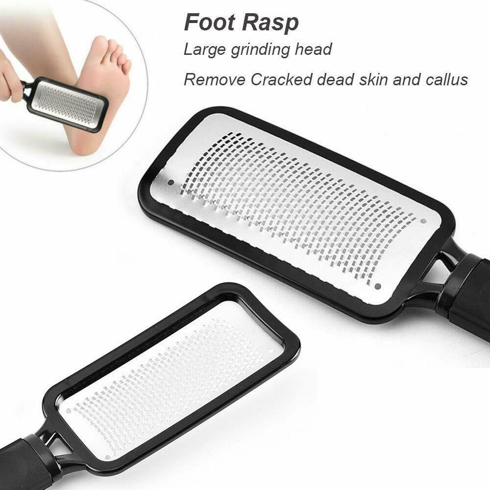 Foot Rasp File Callus Remover Pedicure Tool Dead Hard Skin Scraper Scrubber Tool - iztia