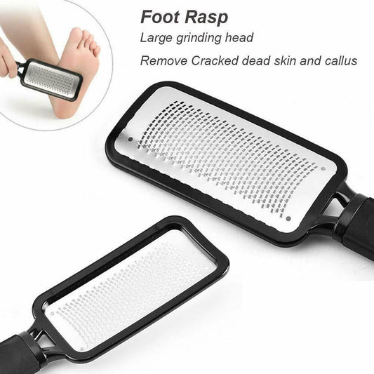 Foot Rasp File Callus Remover Pedicure Tool Dead Hard Skin Scraper Scrubber Tool - iztia