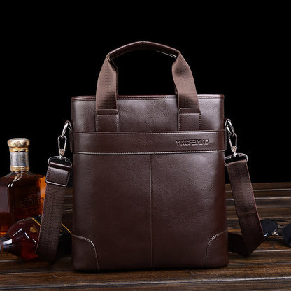 Men's Portable Crossbody Shoulder Briefcase - iztia