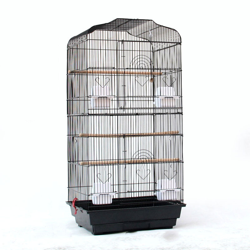 Portable Pet Display Cage Wire Bird Cage Parrot Cage - iztia