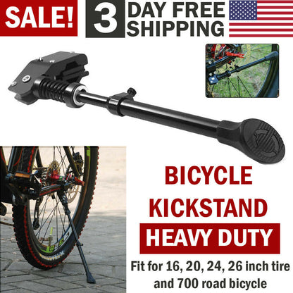 New Adjustable Bicycle Kickstand Mountain Bike - iztia