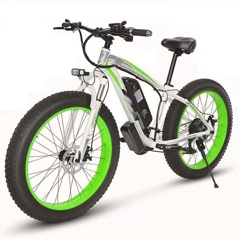 Electric Bicycle Lithium Tram Snow Electric Mountain Bike 21 Speed - iztia