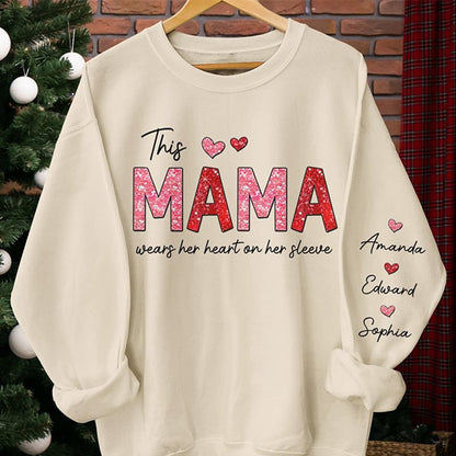 Fashion DIY Women's Mother's Day Sweater - iztia