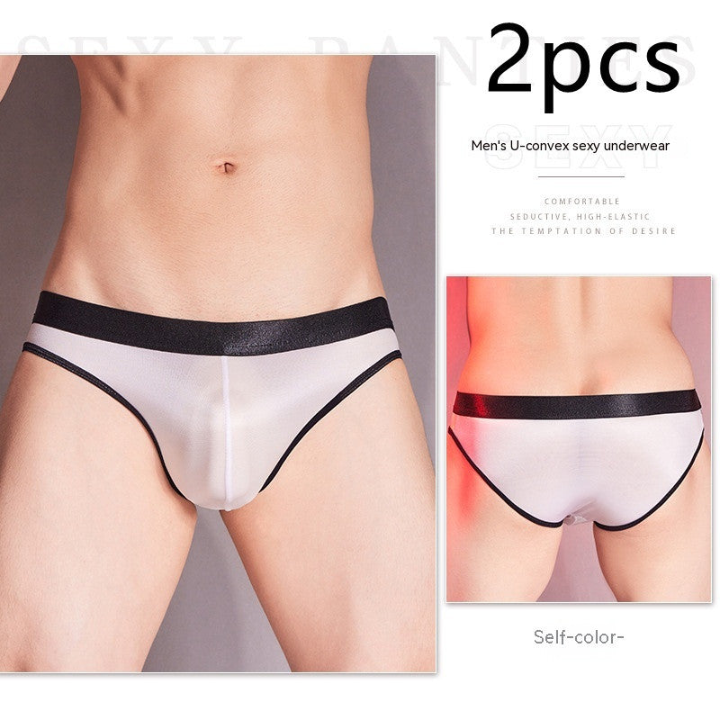 Comfortable and breathable underwear for men with a shiny, high-elastic design - iztia