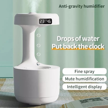 Anti-gravity Humidifier Water Droplet Backflow Aromatherapy Machine Large Capacity Office Bedroom Silent Large Fog Volume Spray - iztia