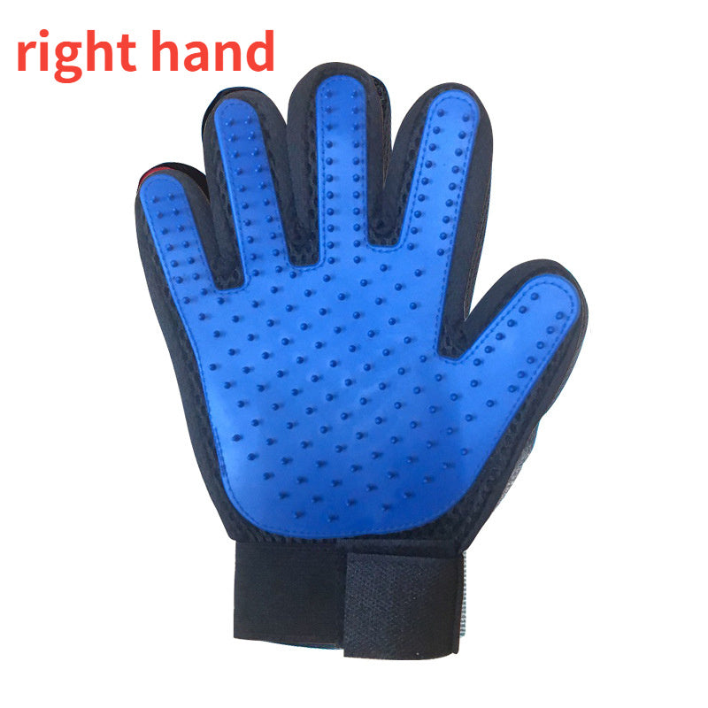 Cat Grooming Glove For Cats Wool Glove Pet Hair Deshedding Brush Comb Glove For Pet Dog Cleaning Massage Glove For Animal Sale - iztia