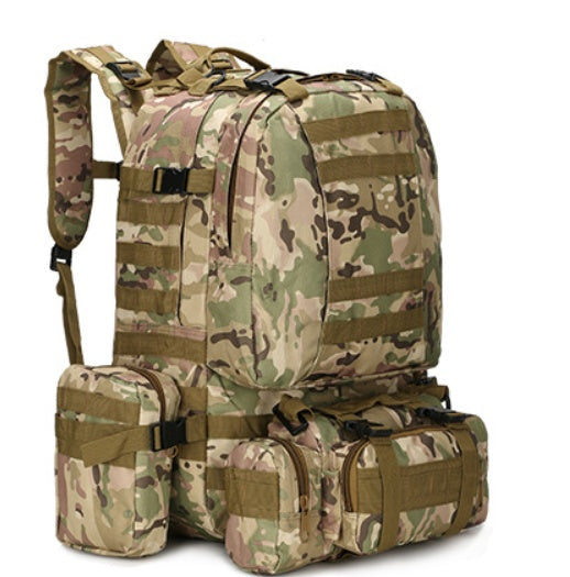 Outdoors Camouflage Tactical Hiking Bacpack - iztia