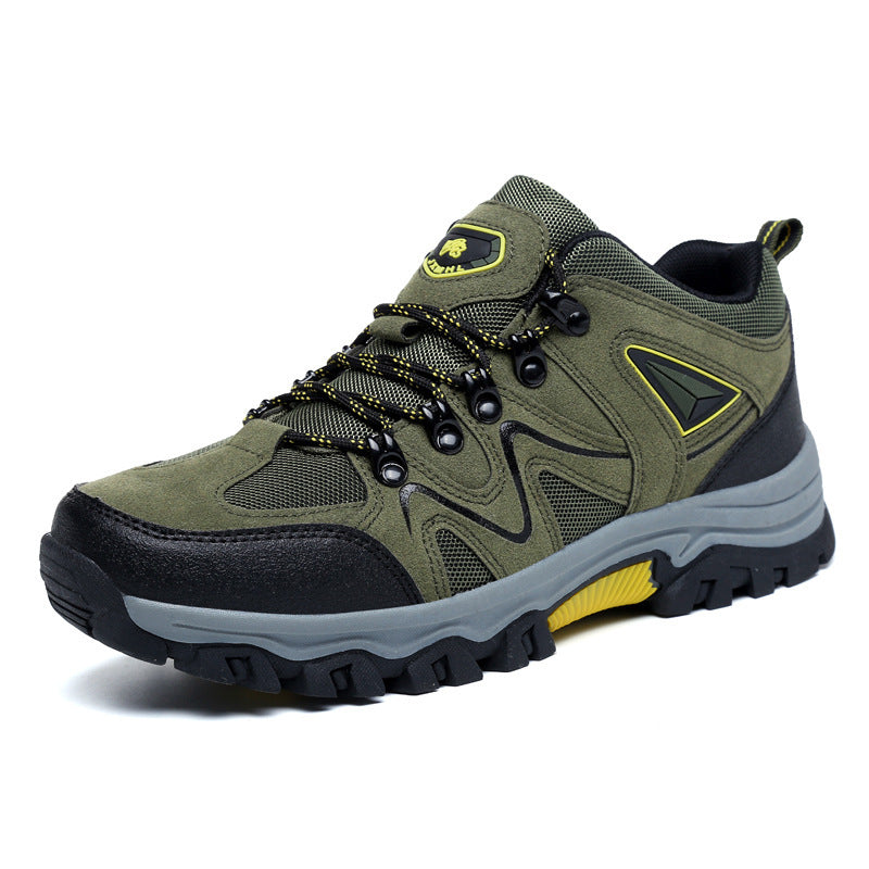 Outdoor Hiking Waterproof Non-slip Low-cut Hiking Shoes - iztia