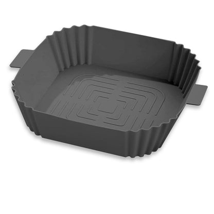 Air Fryer Silicone Pot Basket Liners Non-Stick Safe Oven Baking Tray Accessories - iztia