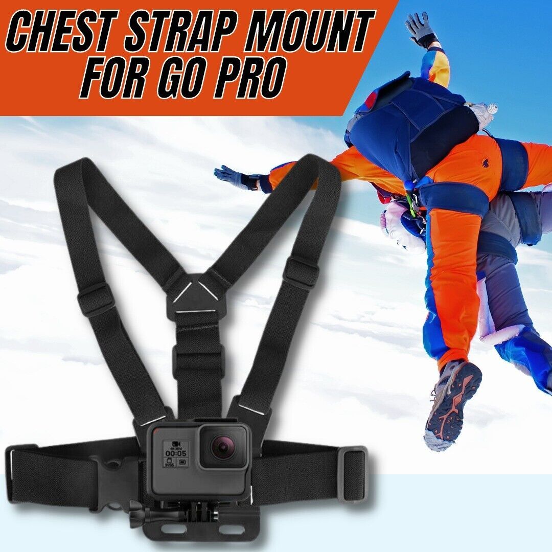 Chest Strap Mount Accessories Adjustable Phone Holder For GoPro Hero 9 8 - iztia