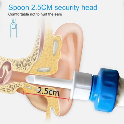 Safety Electric Cordless Vacuum Ear Cleaner Wax Remover Painless Cleaning Tool - iztia