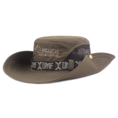 Men's Cotton Outdoor Sunshade Hat - iztia