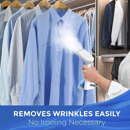Clothes Steamer 1400 Watt Fast Heat Up Portable Handheld Garment Steamer For Travel And Home Use Wrinkle Remover Clothing Steamer - iztia