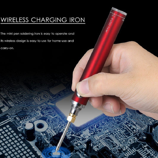 5V Wireless Portable Charging Soldering Iron 510 Interface Welding Repair Tool - iztia